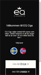 Mobile Screenshot of eqcigs.com