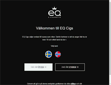 Tablet Screenshot of eqcigs.com